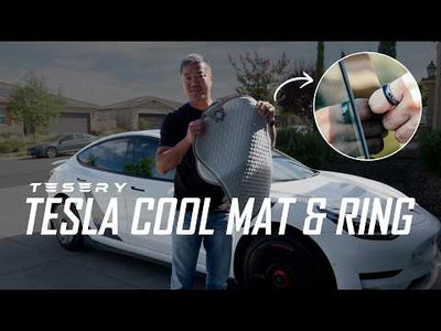 Tesery Kühlendes Sitzkissen & Tesla Ring Schlüssel Test