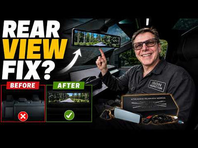 Tesery Cybertruck Streaming Rearview Mirror: A Must-Have Fix