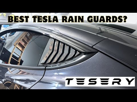 Tesery Model 3 Regenabweiser: Das ultimative Allwetter-Upgrade