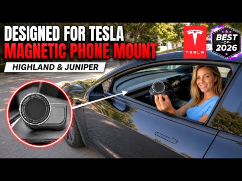 Tesery Modell 3/Y Magnetische Handyhalterung im Test (2024+)