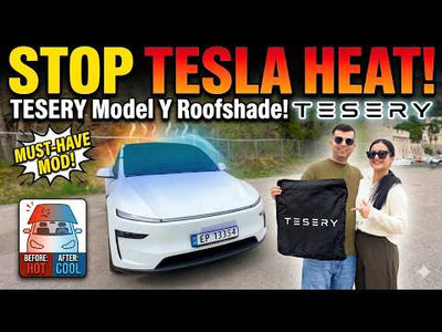 Tesery Model Y Glasdach Sonnenblende: Ultimativer Test & Installation