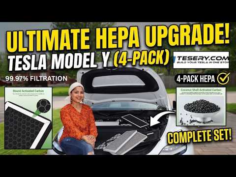 Tesery Model Y HEPA-Filter: Eine DIY-Anleitung zum Austausch