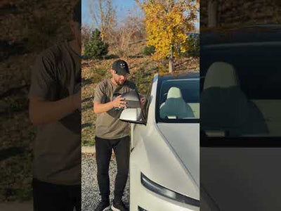 Tesery Model Y/3 Carbonfaser-Armaturenbrett- und Türverkleidung-Test: Adieu Holz!