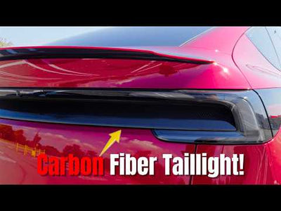 Tesery Echt-Carbonfaser-Seitenkameraabdeckungen: Model 3/Y Upgrade