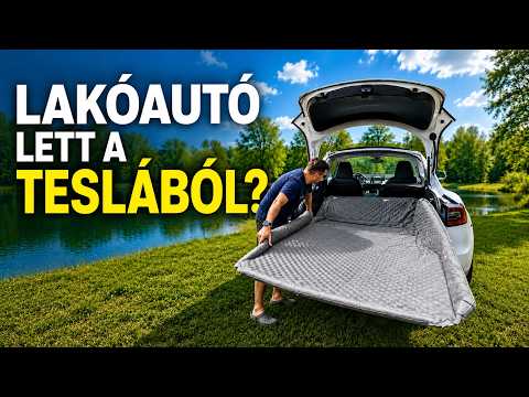 Tesery Tesla Campingmatratzen Test: Campen im Model 3/Y
