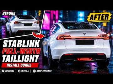 Tesery Tesla Model Y Starlink Tail Light Installation Guide - Tesery Official Store