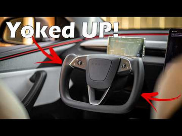 Tesery Yoke Steering Wheel: Model Y/3 Install & Review - Tesery Official Store