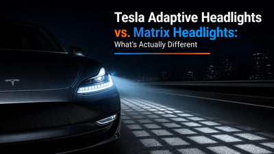 Tesla Adaptive Scheinwerfer vs. Matrix-Scheinwerfer: Was ist der Unterschied?