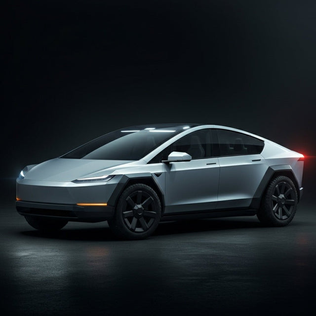 Tesla Cybercab sieht auf neuen Fotos fast serienreif aus.
