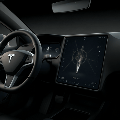 Tesla Cybercab-Display enthüllt bahnbrechende Innenraum-Zauberei im neuen Zweisitzer