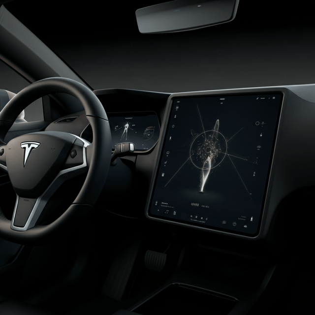 Tesla Cybercab-Display enthüllt bahnbrechende Innenraum-Zauberei im neuen Zweisitzer