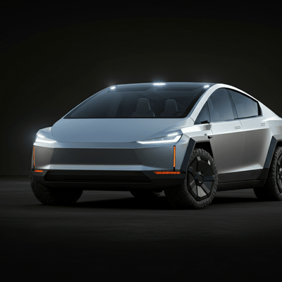Tesla Cybercab-Prototyp enthüllt potenzielle Lade-Redundanz und Sensorreinigungs-Upgrades