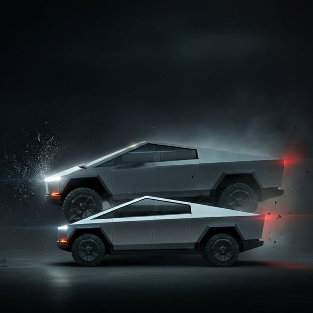 Tesla Cybertruck erleidet schweren Rückschlag durch den katastrophalen Dodge Charger