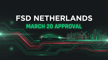 Tesla FSD Supervised Approval in Netherlands Potentially Set for March 20 According to Musk - Tesery Official Store