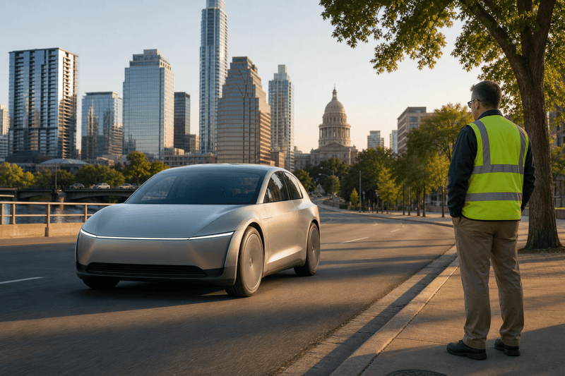 Tesla Launches Cybercab Service in Austin as US Opens Probe - Tesery Official Store