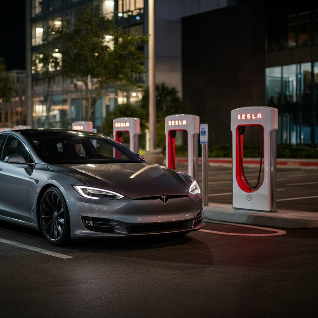 Tesla eröffnet seinen ersten gebrandeten Supercharger für Unternehmen in Florida