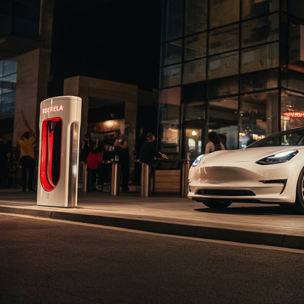 Tesla Makes Major Change at Supercharger Diner Amid Epic Demand - Tesery Official Store