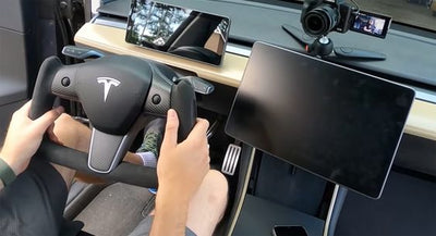 Tesla Model 3 Yoke beheiztes Lenkrad Einbaubericht