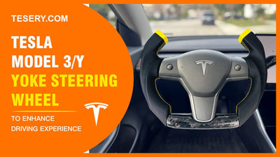 Tesla Model 3/Y Yoke Lenkrad - Machen Sie Ihren Tesla einzigartiger!