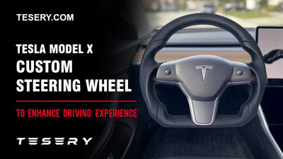 Tesla Model X Kohlefaser-Custom-Lenkrad - Bestes Lenkrad