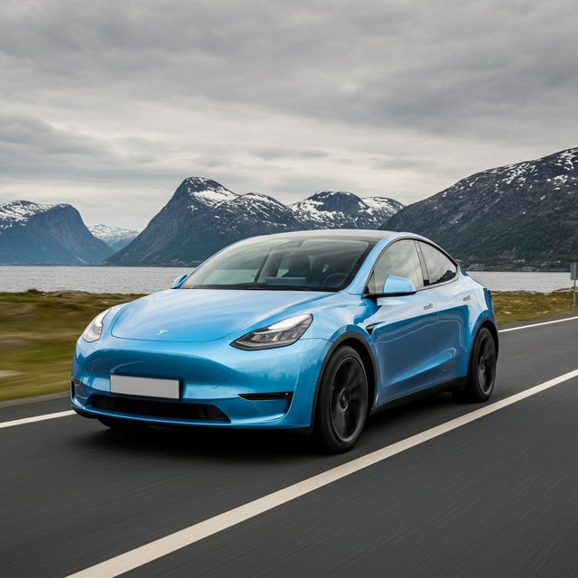 Tesla Model Y wird zum häufigsten Fahrzeug in Norwegen