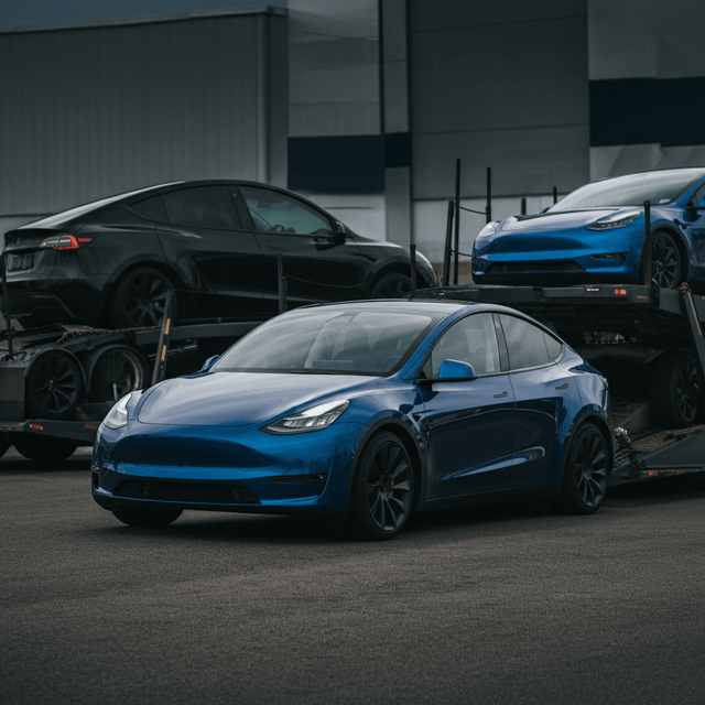 Tesla Model Y L mit verlängertem Radstand auf Transport-Lkw in Australien gesichtet