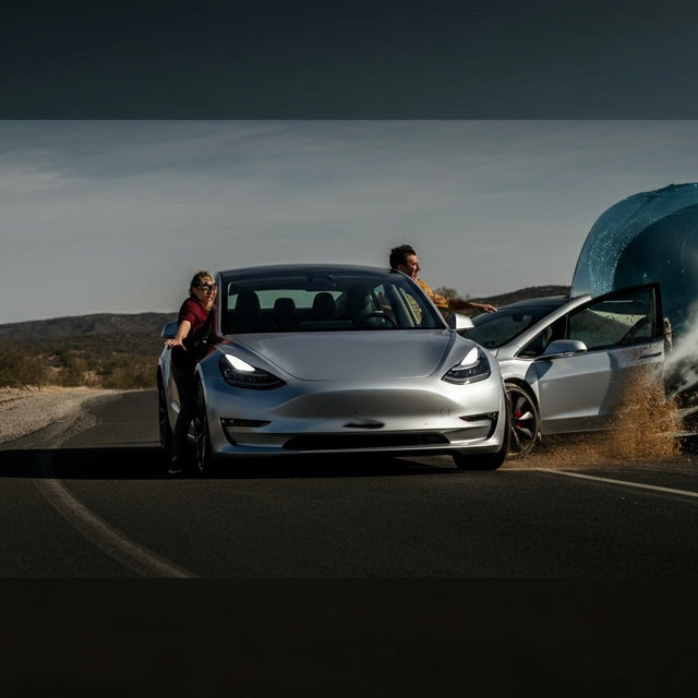Tesla mit FSD rettet Paar nach extremem Notfall
