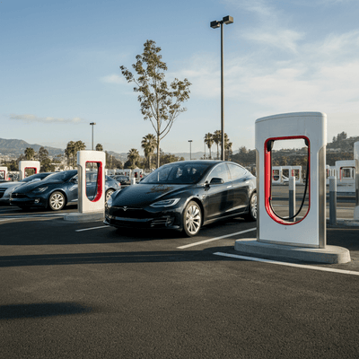 Tesla eröffnet erste öffentliche Semi Megacharger-Station in Los Angeles