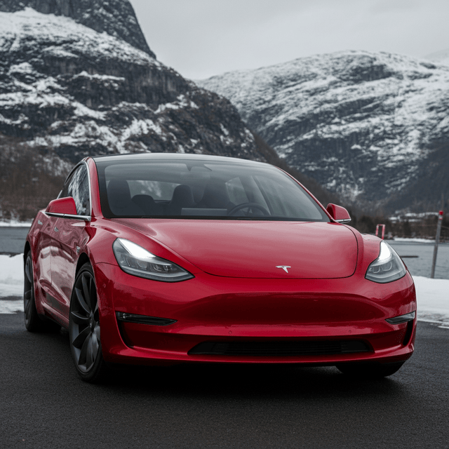 Tesla erobert Spitzenplatz zurück, während Norwegens Elektrofahrzeugmarkt im Februar auf historische 98 Prozent Anteil steigt