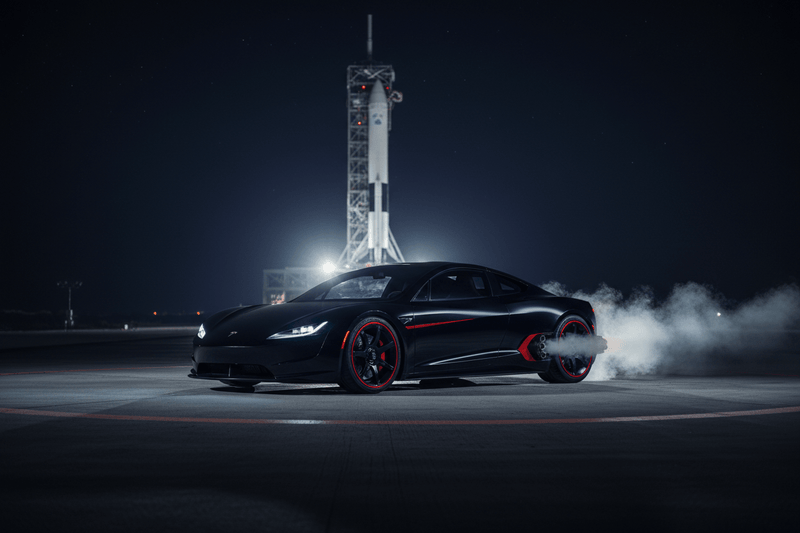 Tesla Roadster Delayed Again. This Time, the Excuse Is Pure Tesla: "The Rocket Thrusters Aren't Ready" - Tesery Official Store
