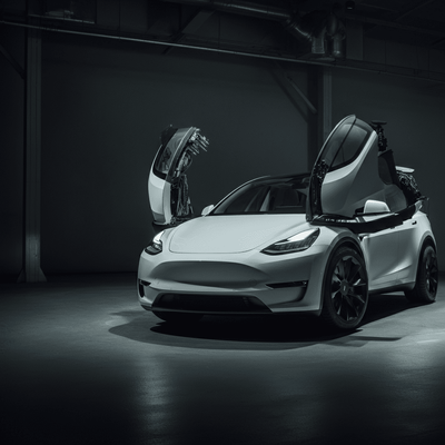 Tesla Robotaxi enthüllt exklusive Kamerawaschanlage, die in den Consumer Model Ys nicht zu finden ist
