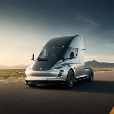 Tesla Semi Redesign: 1.000 Pfund Gewicht reduziert und verbesserte Aerodynamik enthüllt