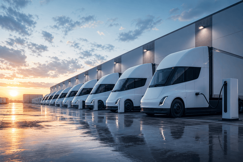 Tesla Semi: Reports of 2,500-Truck ZET SCALE Order Surface - Tesery Official Store