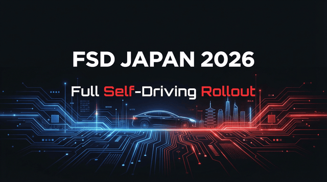 Tesla peilt 2026 für Einführung des vollständigen autonomen Fahrens in Japan nach Rekordwachstum an