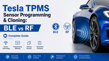 Tesla TPMS Sensor Programming & Cloning: BLE vs RF Complete Guide - Tesery Official Store