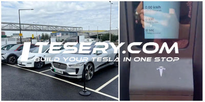 Tesla stellt den weltweit ersten V4-Supercharger mit kontaktloser Zahlung in Großbritannien vor
