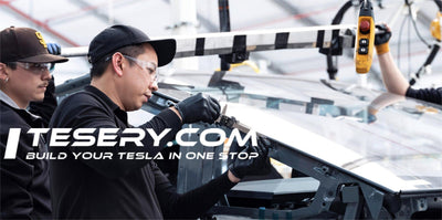 Teslas Cyber trucks gewinnen in den Produktions linien von Giga Texas an Fahrt
