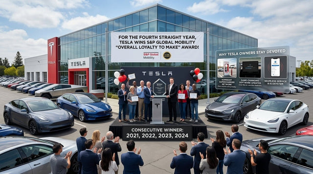 Teslas Herrschaft geht weiter: Autohersteller gewinnt zum vierten Mal in Folge den „Top Brand Loyalty Award“