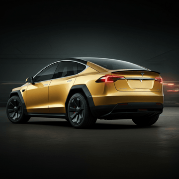 Tesla's Robotaxi Revolution Begins: Cybercab Enters Mass Production with a Surprising Glossy Gold Finish - Tesery Official Store