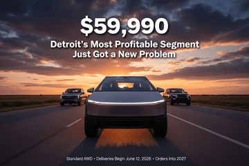 The $59,990 Cybertruck Has Arrived. Detroit's Most Profitable Segment Just Got a New Problem. - Tesery Official Store