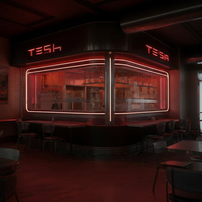 Das Tesla Diner ist im Grunde fertig – so sieht es aus