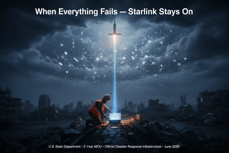 The U.S. State Department Just Made Starlink Its Official Disaster Response Tool. Here's What That Means. - Tesery Official Store