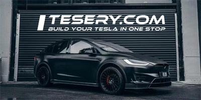 Rüsten Sie Ihr Tesla Model X mit Kohle faser auf: Ästhetik und Funktional ität