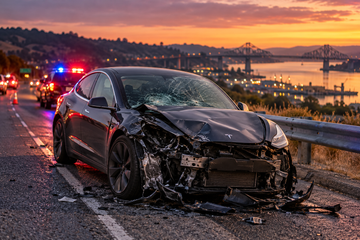 Vallejo Tesla crash: Driver says Full Self-Driving was active - Tesery Official Store