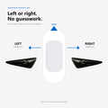 How to choose left or right Tesla side repeater camera from the driver seat
