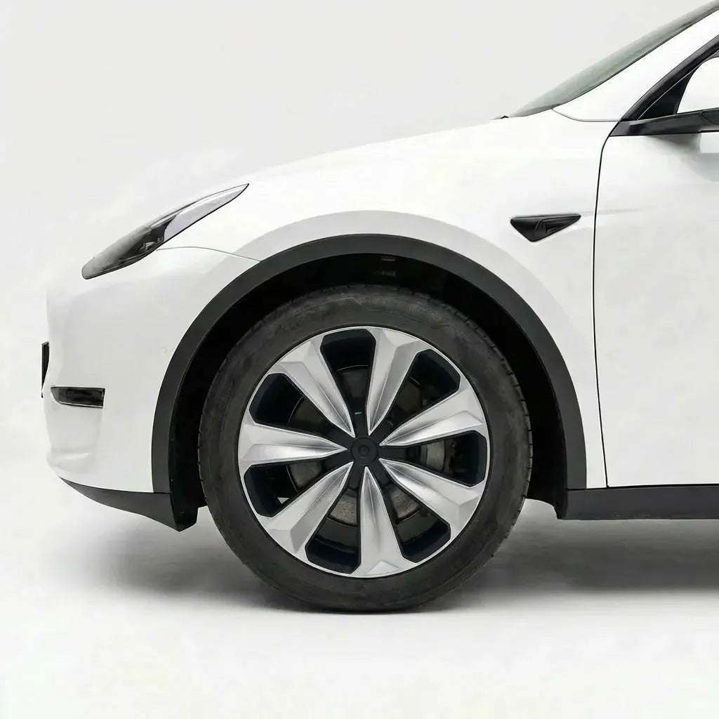19” Gemini Wheel Covers for Model Y – Turbo Style Full Rim Protection | Tesery - Tesery Official Store