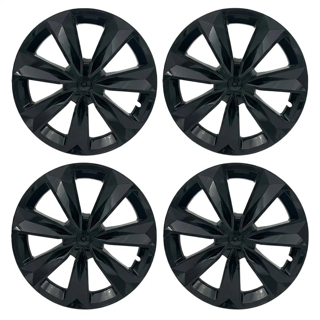19” Gemini Wheel Covers for Model Y – Turbo Style Full Rim Protection | Tesery - Tesery Official Store