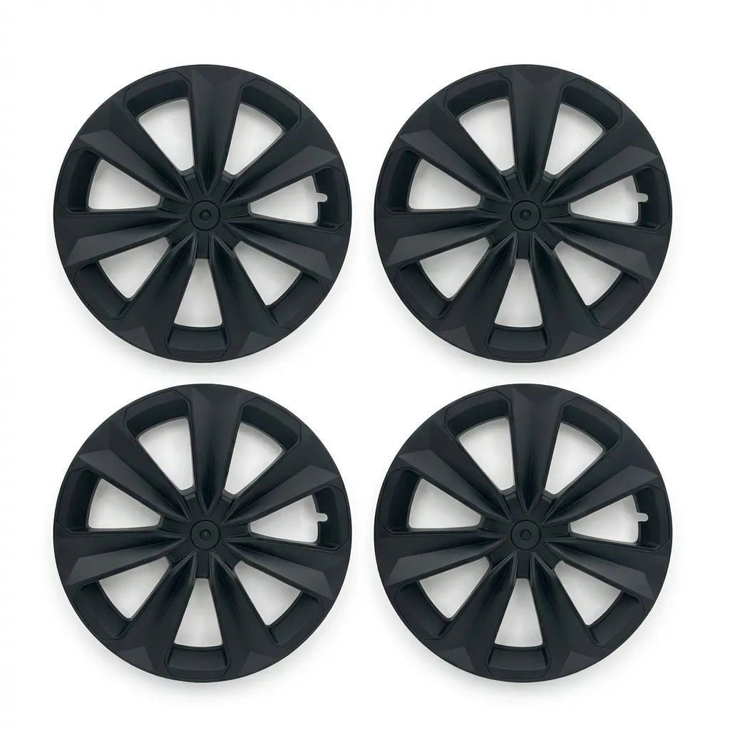 19” Gemini Wheel Covers for Model Y – Turbo Style Full Rim Protection | Tesery - Tesery Official Store