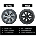 19” Gemini Wheel Covers for Model Y – Turbo Style Full Rim Protection | Tesery - Tesery Official Store