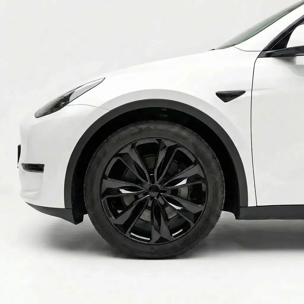 19” Gemini Wheel Covers for Model Y – Turbo Style Full Rim Protection | Tesery - Tesery Official Store